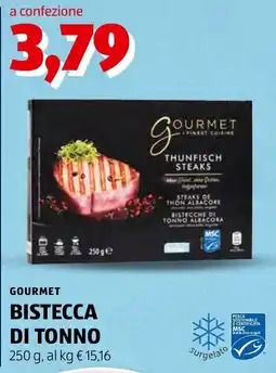 ALDI Gourmet bistecca di tonno offerta