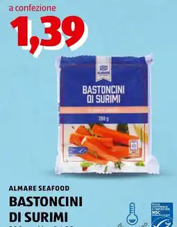 ALDI Almare Seafood Bastoncini di Surimi offerta