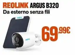Yammo Reolink Argus B320 offerta