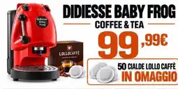 Yammo Didiesse Baby Frog coffee & tea offerta