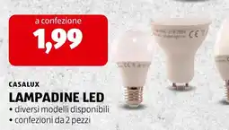 ALDI Lampadine LED Casalux offerta