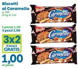 Prix Quality Biscotti al Caramello Bergen Carmello offerta