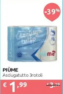 PiùMe Piùme Asciugatutto offerta