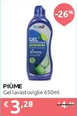 PiùMe Piùme Gel lavastoviglie offerta