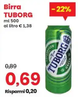 Prix Quality Birra Tuborg offerta