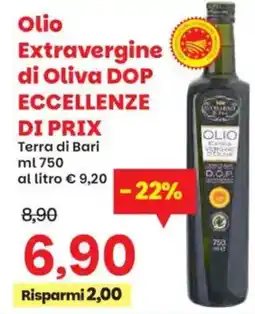 Prix Quality Olio Extravergine di Oliva DOP Eccellenze di Prix offerta
