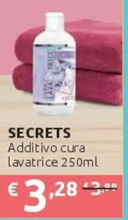 PiùMe Secrets Additivo cura lavatrice offerta