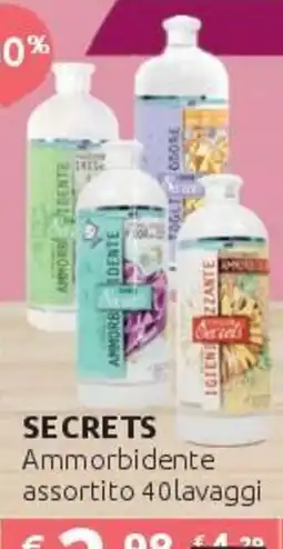 PiùMe Secrets Ammorbidente offerta