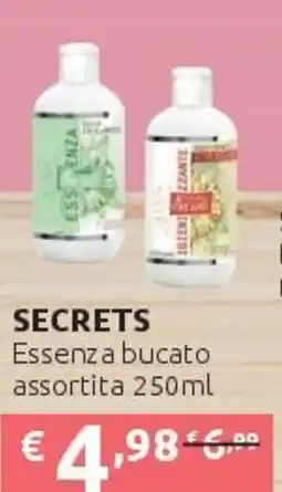 PiùMe Secrets Essenza bucato assortita offerta