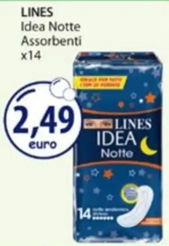 Lines Idea Notte Assorbenti