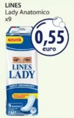 Acqua & Sapone Lines Lady Anatomico offerta