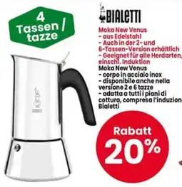Interspar Moka New Venus Bialetti offerta