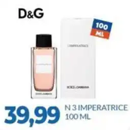 GeD Shopping D&G N 3 Imperatrice offerta