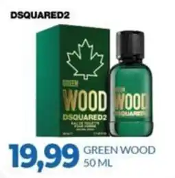GeD Shopping Green Wood Dsquared2 offerta