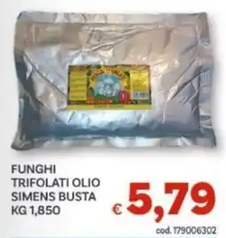 Vivo Supermercati Funghi trifolati olio simens busta offerta