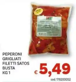 Vivo Supermercati Peperoni grigliati filetti satos offerta