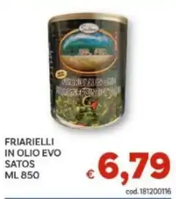 Vivo Supermercati Friarielli in olio evo Satos offerta