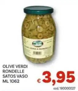 Vivo Supermercati Olive verdi rondelle Satos offerta