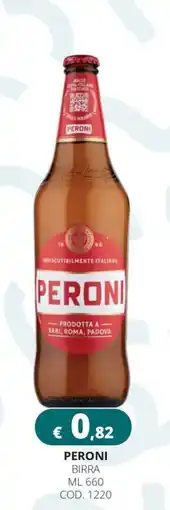 Altasfera Peroni birra offerta