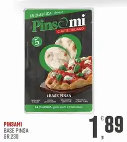 Marketpiù Pinsami base pinsa offerta