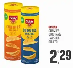 Marketpiù Schar Curvies Original/Paprika offerta