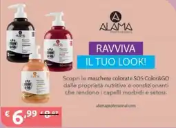 PiùMe Maschere colorate SOS Color&GO Alama Professional offerta