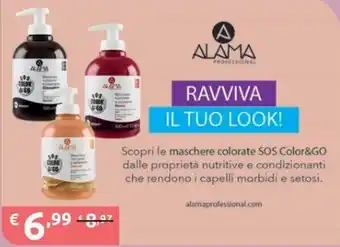 Maschere colorate SOS Color&GO Alama Professional