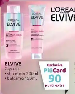 PiùMe Elvive Glycolic offerta