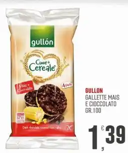 Marketpiù Gullón Gallette Mais e Cioccolato offerta
