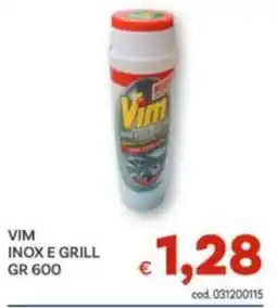 Vivo Supermercati Vim inox e grill offerta