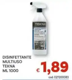 Vivo Supermercati Disinfettante multiuso Tekna offerta