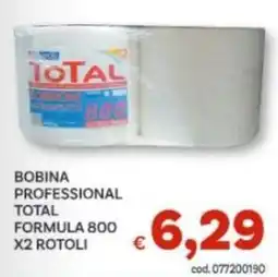 Vivo Supermercati Bobina professional total formula 800 offerta