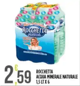 Euroesse Rocchetta acqua minerale naturale offerta