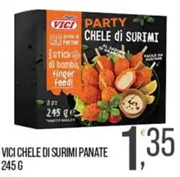 Cash pro Vici chele di surimi panate offerta