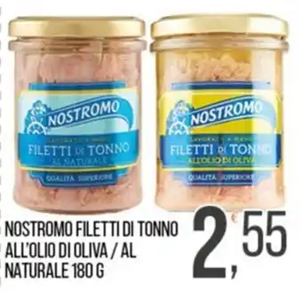 Cash pro Nostromo filetti di tonno offerta