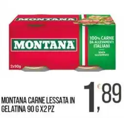Cash pro Montana carne lessata in gelatina offerta