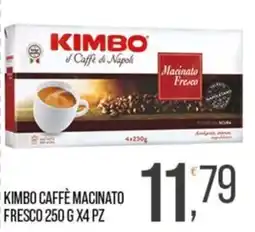 Cash pro Kimbo caffè macinato fresco offerta