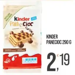 Cash pro Kinder Pan e Cioc offerta