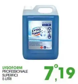 Rosa Cash Lysoform professionale superfici offerta