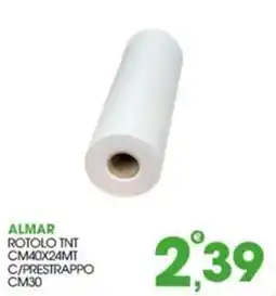 Rosa Cash Almar rotolo tnt offerta