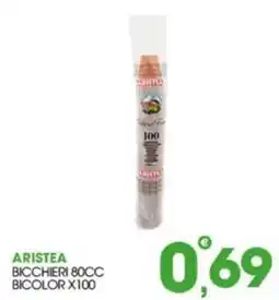 Rosa Cash Bicchieri 80cc bicolor offerta