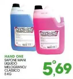 Rosa Cash Hand One sapone mani liquido melograno offerta
