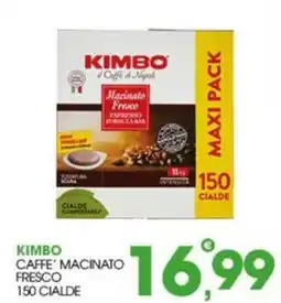 Rosa Cash Kimbo caffè macinato fresco offerta