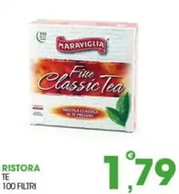 Rosa Cash Fine Classic Tea Maraviglia offerta