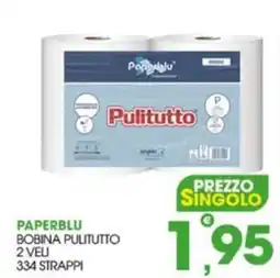 Rosa Cash Paperblu bobina pulitutto offerta