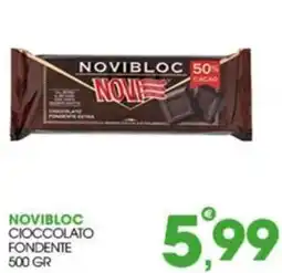 Rosa Cash Novibloc cioccolato fondente offerta
