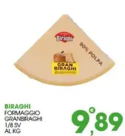 Rosa Cash Biraghi formaggio granbiraghi offerta