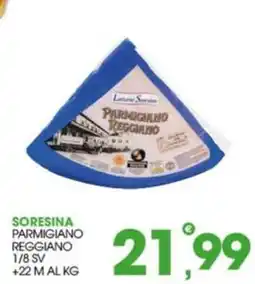 Rosa Cash Soresina Parmigiano Reggiano offerta