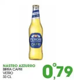 Rosa Cash Peroni Birra Capri offerta