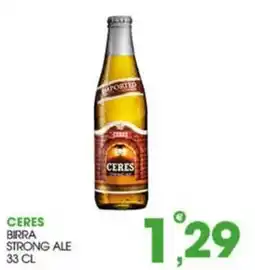 Rosa Cash Ceres birra strong ale offerta